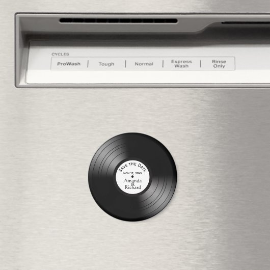 Aimant Enregistrement Album Chanson Nom Date Mariage / An (In Situ (Lave-vaisselle))