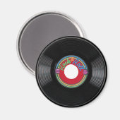 Aimant Enregistrement Rock and Roll 45 tr/min (Recto/Verso)