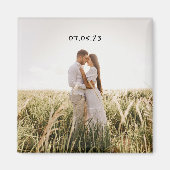 Aimant Enregistrer Au Minimum L'Aimant Date (Devant)