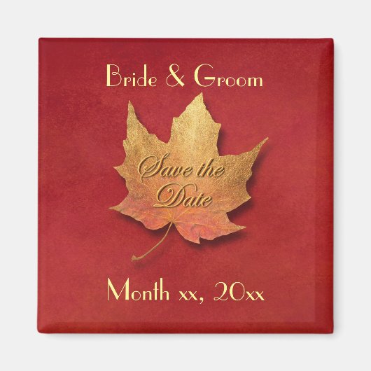 Aimant Enregistrer la date (Devant)