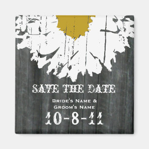 Aimant Enregistrer La Date - Barnwood & Daisy