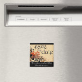 Aimant enregistrer la date : brise fleur : (In Situ (Lave-vaisselle))