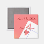 Aimant Enregistrer la date Casino Las Vegas Mariages Magn (Recto/Verso)