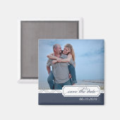 Aimant Enregistrer la date de l'aimant photo (Recto/Verso)