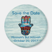 Aimant Enregistrer la date Hamsa (Devant)