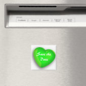 Aimant Enregistrer la date/le coeur vert (In Situ (Lave-vaisselle))