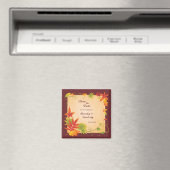 Aimant Enregistrer la date mariage automne automne automn (In Situ (Lave-vaisselle))