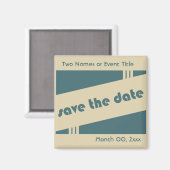 Aimant enregistrer la date : retro : (Recto/Verso)