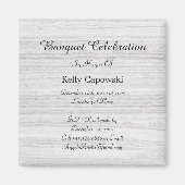 Aimant Enregistrer la date Vintage (Devant)