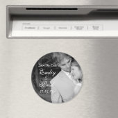 Aimant Enregistrer La Date-Votre Photo (In Situ (Lave-vaisselle))