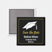 Aimant Enregistrer la partie Date Graduation (Recto/Verso)