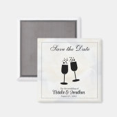 Aimant Enregistrer l'aimant de date (Recto/Verso)