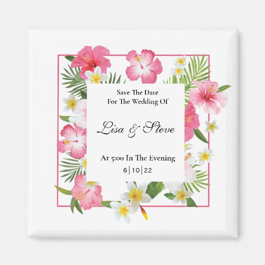 Aimant Enregistrer l'aimant de date (Devant)