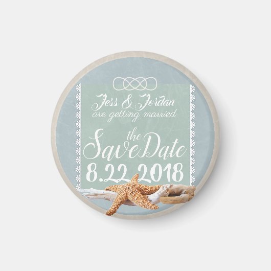 Aimant Enregistrer l'aimant de date (Devant)