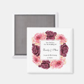 Aimant Enregistrer l'aimant de date (Recto/Verso)