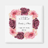 Aimant Enregistrer l'aimant de date (Devant)