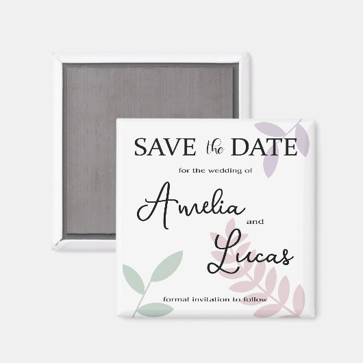 Aimant Enregistrer l'aimant de date (Recto/Verso)