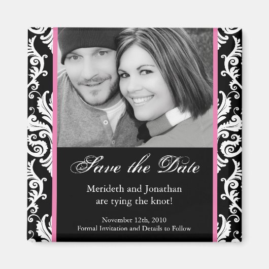 Aimant Enregistrer l'aimant de date (Devant)