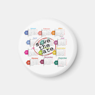 Aimant Enregistrer l'aimant de date