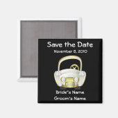 Aimant Enregistrer l'aimant de date (Recto/Verso)