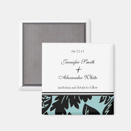 Aimant Enregistrer l'aimant de date | D2 (Recto/Verso)