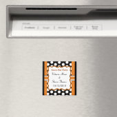 Aimant Enregistrer l'aimant de date - Pointe Polka (In Situ (Lave-vaisselle))