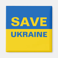 Enregistrer l'aimant du drapeau ukrainien