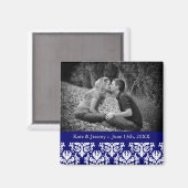 Aimant Enregistrer l'aimant Mariage de date (Recto/Verso)