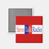 Aimant Enregistrer l'aimant radio de la parole (Recto/Verso)