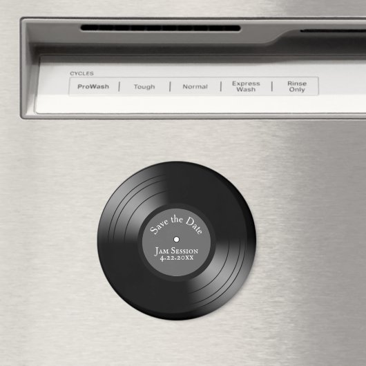 Aimant Enregistrer l'album Enregistrer la date (In Situ (Lave-vaisselle))