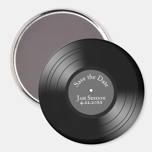 Aimant Enregistrer l'album Enregistrer la date (Recto/Verso)