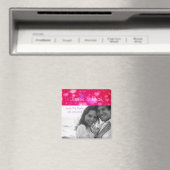 Aimant Enregistrer le Modèle photo de coeur de l'aimant d (In Situ (Lave-vaisselle))