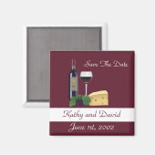 Aimant Enregistrer Le Vin Date (Recto/Verso)