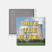 Aimant Enregistrer Les Nukes (Recto/Verso)