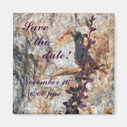 Aimant Enregistrez La Date ! (Devant)