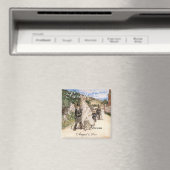 Aimant Enregistrez la date ! La marche Mariage de Robinso (In Situ (Lave-vaisselle))