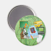 Aimant Enseignant (Recto/Verso)