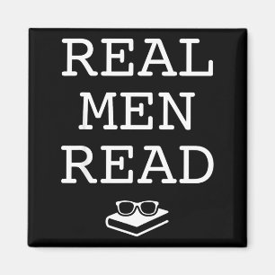 Aimant Enseignant amateur de livres - lecture hommes garç