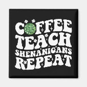 Aimant Enseignant au café Shenanigans Répéter Disco Ball  (Devant)