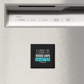 Aimant Enseignant de 5e année 1000 Jours Plus intelligent (In Situ (Lave-vaisselle))