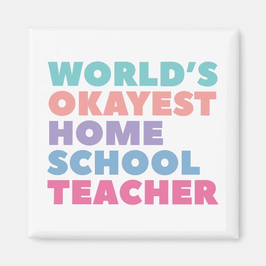 Aimant Enseignant de l'école d'homéopathie la plus Okayes (Devant)