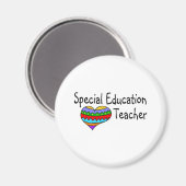 Aimant Enseignant de l'enseignement spécial (Recto/Verso)