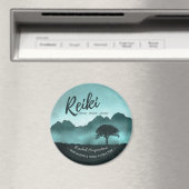 Aimant Enseignant de médiation en yoga du Reiki naturel (In Situ (Lave-vaisselle))