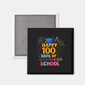 Aimant Enseignant du 100e jour d'école Formule mathématiq (Recto/Verso)