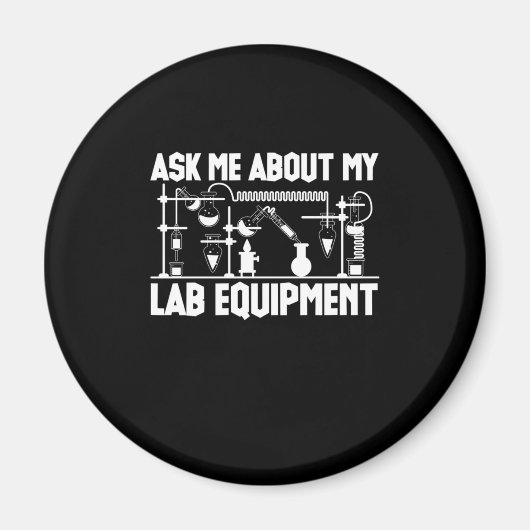 Aimant Enseignant en chimie (Devant)