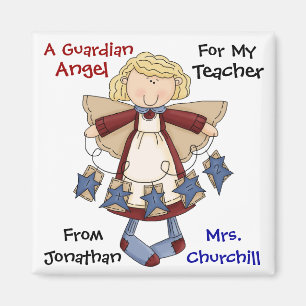 Aimant Enseignant Guardian Angel par SRF