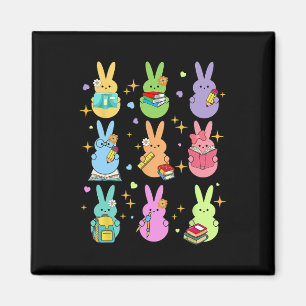 Aimant Enseignant Lapin de Pâques Joyeux Oeuf de Pâques S