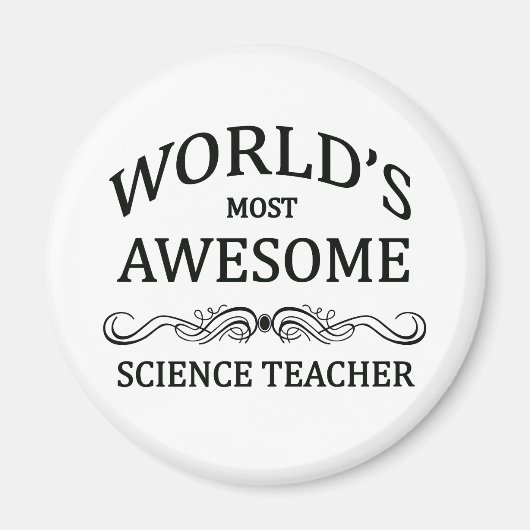 Aimant Enseignant scientifique le plus génial au monde (Devant)