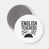 Aimant Enseignants Anglais Lit (Recto/Verso)