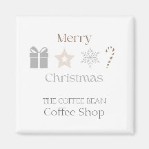 Enseigne de café « Joyeux Noël » pour un café sais